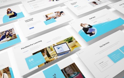 Новий шаблон PowerPoint для онлайн -курсів