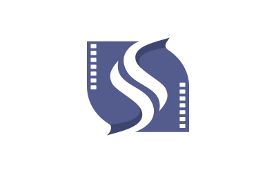 S filmproductie vector sjabloon