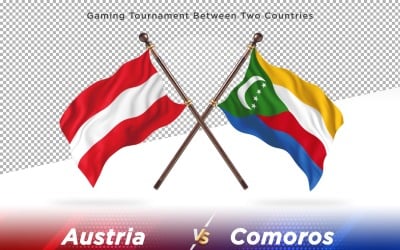 Austria contro Comore Two Flags