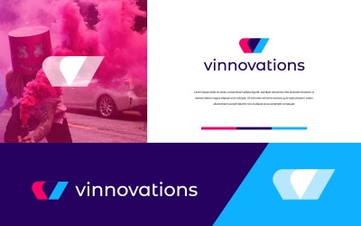Vinnovations - Шаблон логотипа