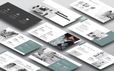 Layout di presentazione aziendale