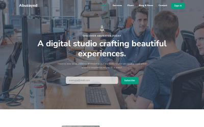 Shuvo | A Responsive Creative Landing Page Template