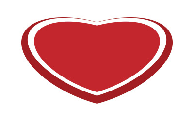 Dans Sevgi dolu köşe Logo Şablonu