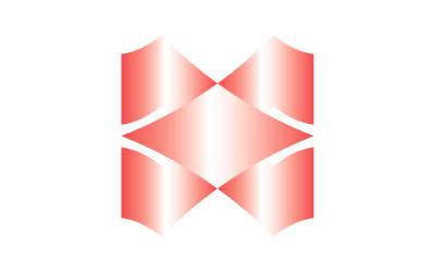 Ekskluzywny szablon logo wiadomości