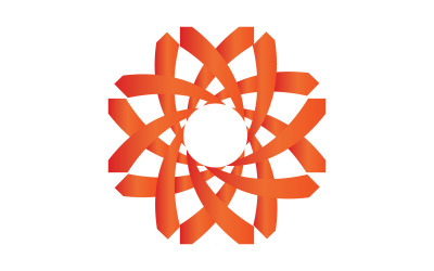 Garnalen voedselketen logo sjabloon