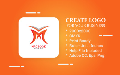 Kreativa Macbook Apps Logo Design