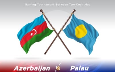 Azerbaijan versus Palau Two Flags