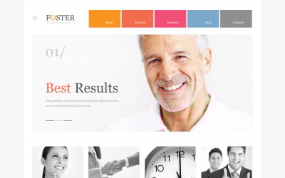 Free Investment Business WordPress Theme &amp;amp; Website Template