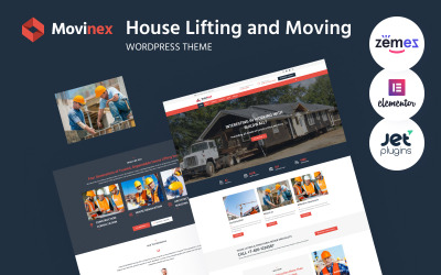 Movinex - Házemelés és mozgatás WordPress téma
