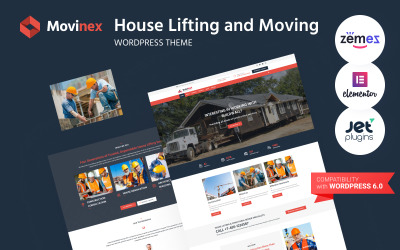 Movinex - Motiv WordPress pro zvedání a přesouvání domu