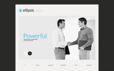 Free Management Company Layout for WordPress