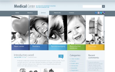 Ingyenes WordPress orvosi téma