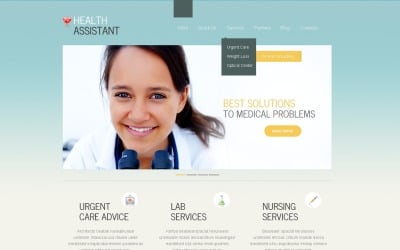 Kostenloses WordPress-Theme für medizinisches Zentrum