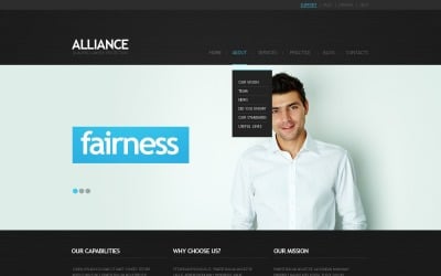 Plantilla de WordPress de ley gratuita