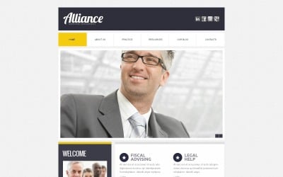 Plantilla de WordPress de ley original gratuita
