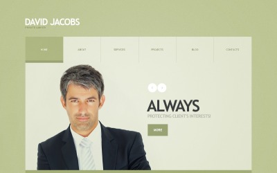 Tema WordPress gratuito per avvocato leggero
