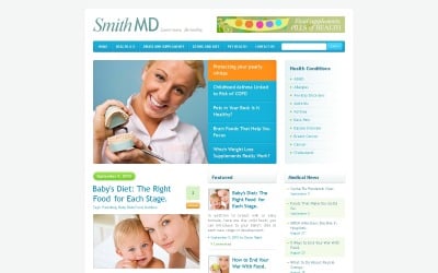 Thème médical gratuit pour WordPress
