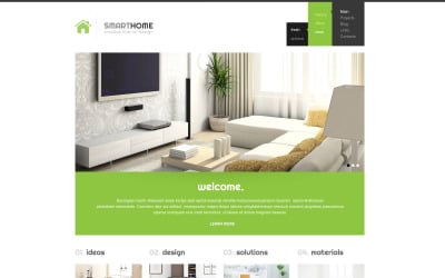 Ücretsiz Modern İç Tasarım WordPress Şablonu