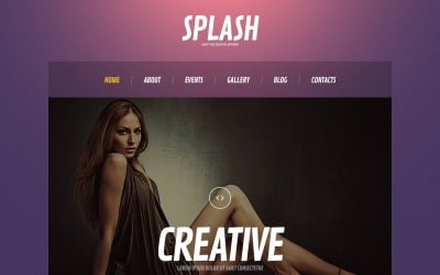 Бесплатный адаптивный дизайн WordPress для портфолио фотографа