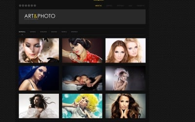 Безкоштовна адаптивна тема WordPress для портфоліо фотографів