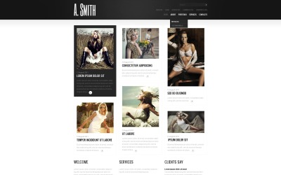 Безкоштовна тема WordPress для персонального портфоліо фотографа