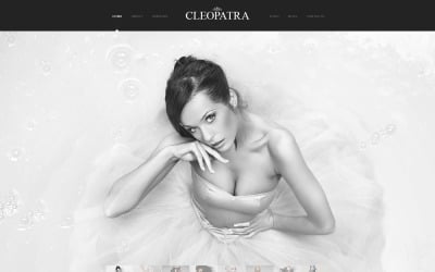 Free Photographer Portfolio WordPress Theme - Cleopatra