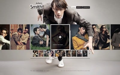 Free Professional Photographer Portfolio WordPress Template