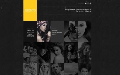 Free WordPress Theme for Personal Photographer Portfolio