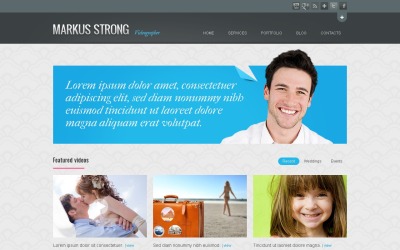 Tema gratuito de WordPress para Photo Lab
