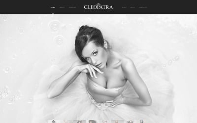 Tema WordPress de portfólio de fotógrafo gratuito - Cleopatra