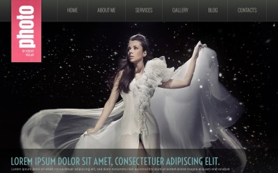 Tema WordPress de portfólio de fotógrafo gratuito - Jeremy Molan