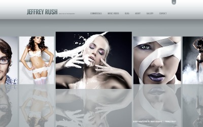 Tema WordPress gratuito para portafolio de fotógrafos - Jeffrey Rush