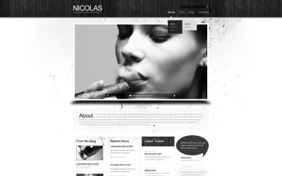 Tema WordPress gratuito para portafolios de fotógrafos de moda