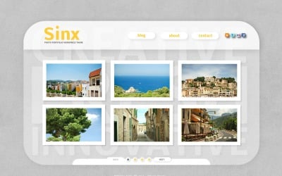 Ücretsiz Modern Fotoğrafçı Portföyü WordPress Teması