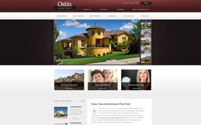 Free Real Estate WordPress Layout