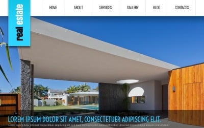 Plantilla gratuita de WordPress para bienes raíces