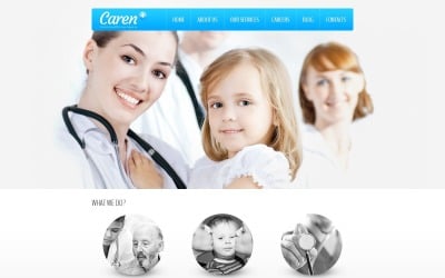Darmowy sterylny motyw medyczny dla WordPress