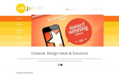 Kostenlose responsive Webdesign-WordPress-Vorlage