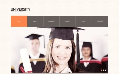 Kostenlose Universitäts-Responsive Website-Vorlage für WordPress