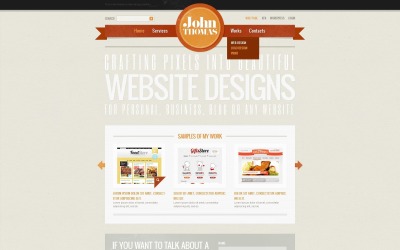 Plantilla de diseño web ligera gratuita para WordPress