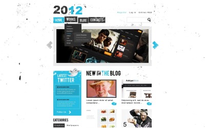 Plantilla de WordPress de diseño web elegante y gratuita