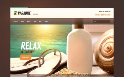 Tema WordPress reattivo gratuito per il sito Web dell&amp;#39;agenzia di viaggi