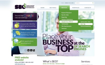 Ücretsiz Yaratıcı SEO Web Sitesi WordPress Teması