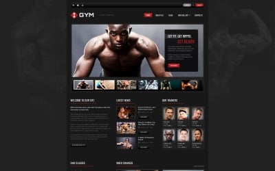 Ultimate Fitness Design grátis para WordPress
