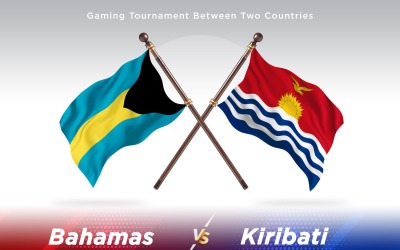 Bahamas kontra Kiribati Two Flags