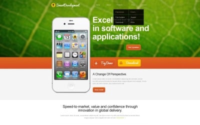 Tema WordPress gratuito per lo sviluppo Web verde