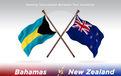 Bahamas kontra Nya Zeeland Two Flags
