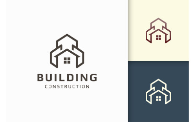 Residence or apartment logo