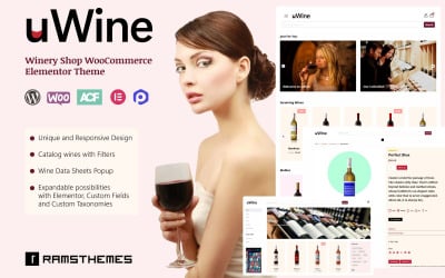 UWINE - téma WooCommerce vinařství