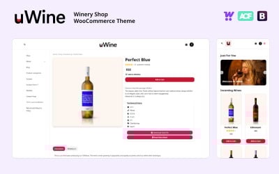 UWINE -  Winery Store WooCommerce Theme